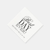 ナプキン - ベストデイ・エバー スタンダードカクテルナプキン (角)