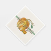 ナプキン：収穫恵み スタンダードランチョンナプキン (角)