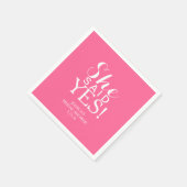 ナプキン – 彼女は言った スタンダードカクテルナプキン (角)
