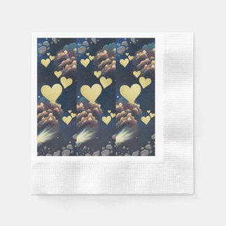 ナプキン 縁ありカクテルナプキン