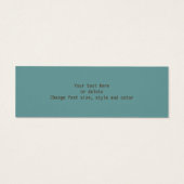 ナプタイムマラードダック自然ミニブックマーク (裏面)