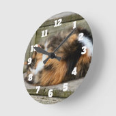 ナプタイム ラウンド壁時計 (傾斜)