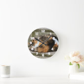 ナプタイム ラウンド壁時計 (ホーム)