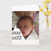 ナプタイム…誰に？ カード (黄色い花)