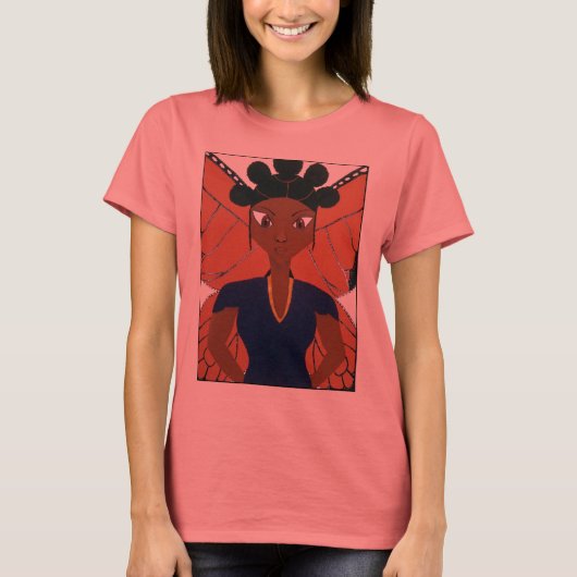 ナプチュラル・バタフライ Tシャツ (正面)