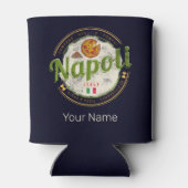 ナプルイタリアレトロヴェスヴィウス&ピザヴィンテージ 缶クーラー (裏面)