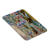 ナプル湾の網とトライデントとの魚釣り マグネット (右側)