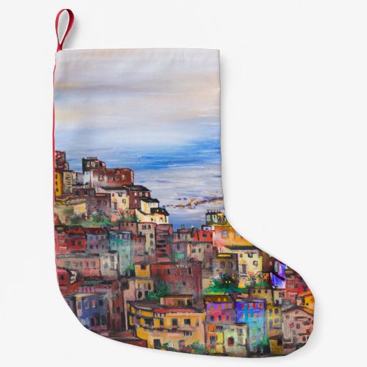 ナプレイタリアの水辺，ナポリ，ナポリ，都市，e スモールクリスマスストッキング (正面)