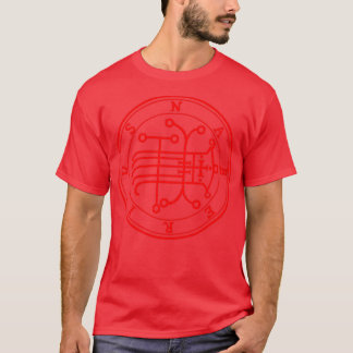 ナベリウスアルズゴエティアシジルレッド Tシャツ