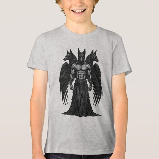 ナベルリウス 隠秘侯爵の翼 トライブレンドTシャツ (正面)