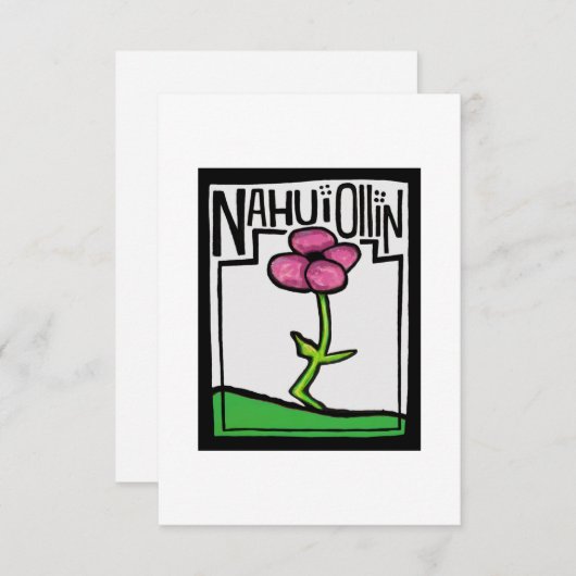 ナホイオラン サンキューカード (正面/裏面)