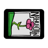 ナホイオラン マグネット (横)