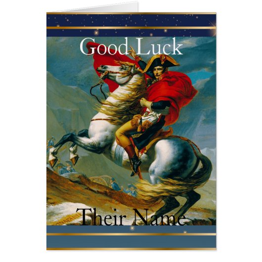 ナポおもしろいレオン幸運カード (正面)