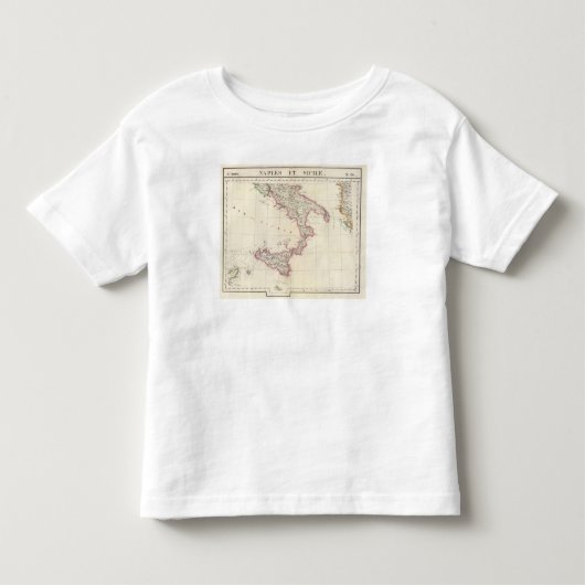 ナポリおよびシシリー26 トドラーTシャツ (正面)
