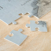 ナポリおよび周囲の湾の地図 ジグソーパズル (側面)