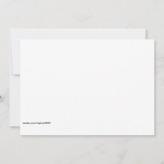 ナポリからの挨拶(フロリダ州) カード (裏面)