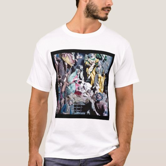 ナポリでなされる出生 Tシャツ (正面)