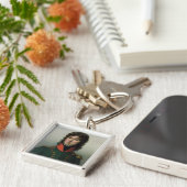 ナポリのジョアキムミュラ王のポートレート キーホルダー (側面)