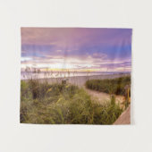 ナポリのビーチフロリダ タペストリー (正面(横))