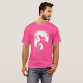 ナポリのマスティフとムーンハロウィーン Tシャツ (正面フル)