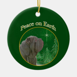 ナポリのマスティフ平和 セラミックオーナメント