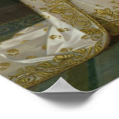 ナポリのマリー・ジュリー・クレリー女王のポートレート ポスター (角)