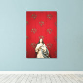 ナポリのヴァージン像 キャンバスプリント (インサイチュ (ウッドフロア))