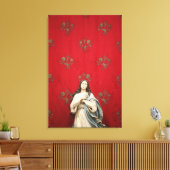 ナポリのヴァージン像 キャンバスプリント (インサイチュ (リビング))