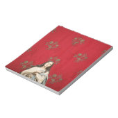 ナポリのヴァージン像 ノートパッド (回転)