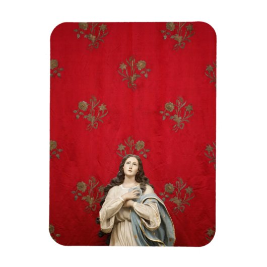 ナポリのヴァージン像 マグネット (縦)