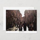 ナポリの建物 インビテーションポストカード (正面/裏面)