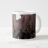 ナポリの建物 (Napoli) ジャンボコーヒーマグカップ (正面右)