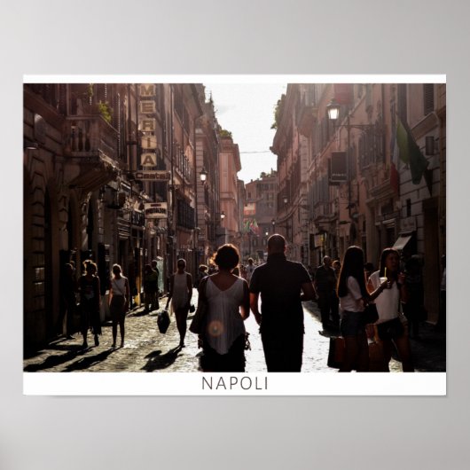 ナポリの建物 (Napoli) ポスター (正面)