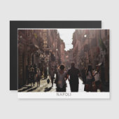 ナポリの建物 (Napoli) 磁気カード (正面/裏面)
