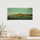 ナポリの眺め、17世紀 ポスター (キッチン)