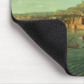 ナポリの眺め、17世紀 マウスパッド (コーナー)