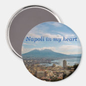 ナポリの街並み マグネット (正面/裏面)