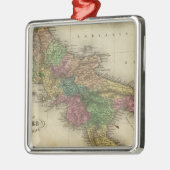 ナポリまたは2 Sicilies 2の王国 メタルオーナメント (左)