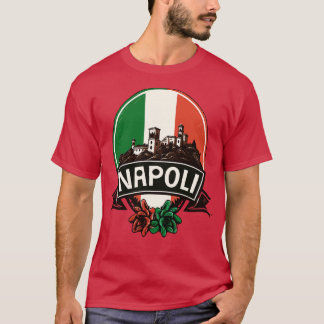 ナポリイタリアレトロイタリアンリージョンデザイン3 Tシャツ