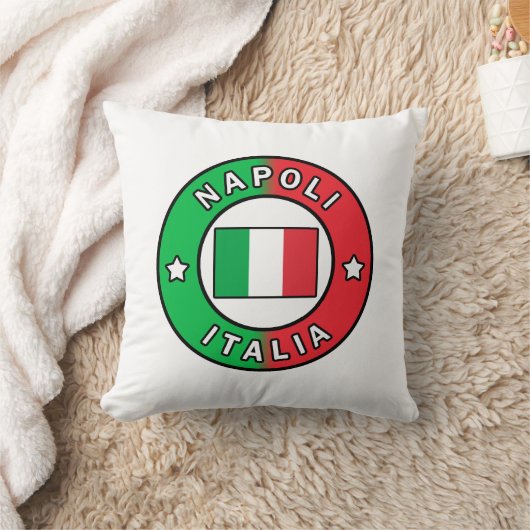 ナポリイタリア クッション (ブランケット)