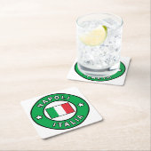 ナポリイタリア スクエアペーパーコースター (インサイチュ)