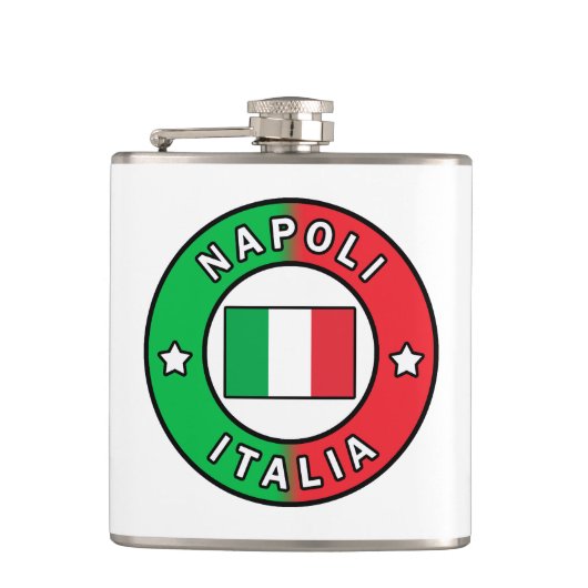 ナポリイタリア フラスク (正面)