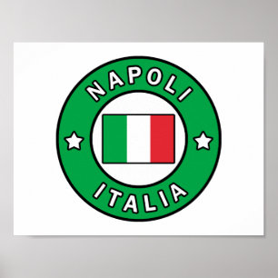 ナポリイタリア ポスター