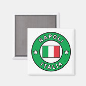 ナポリイタリア マグネット (正面/裏面)