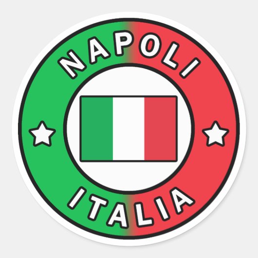 ナポリイタリア ラウンドシール (正面)