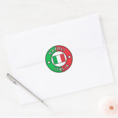 ナポリイタリア ラウンドシール (封筒)