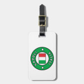 ナポリイタリア ラゲッジタグ (正面縦)