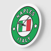 ナポリイタリア ラージ壁時計 (傾斜)