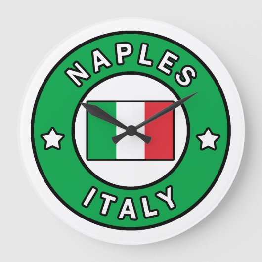 ナポリイタリア ラージ壁時計 (正面)
