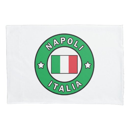 ナポリイタリア 枕カバー (正面)